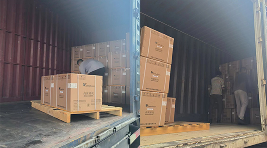 拼速度、高效率地完成國內(nèi)某知名品牌迷你洗衣機(jī)發(fā)貨