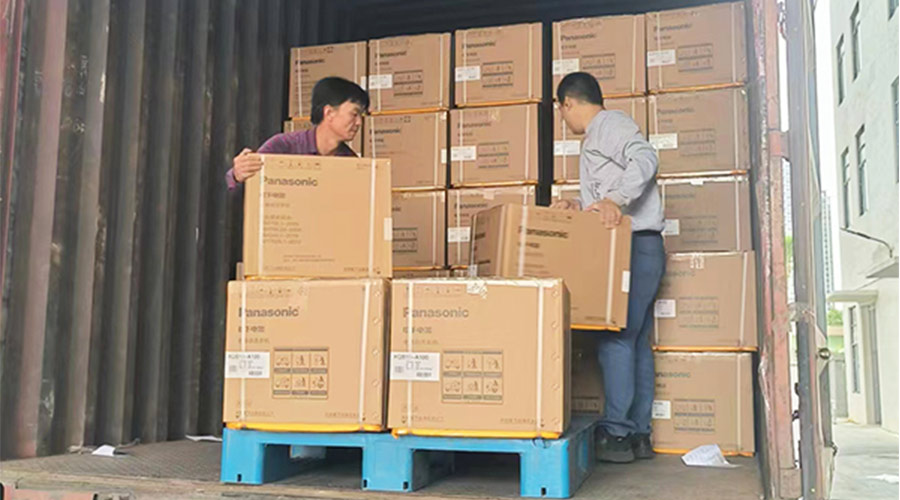 發(fā)貨抓速度！金環(huán)電器第一時間完成松下滾筒干衣機發(fā)貨