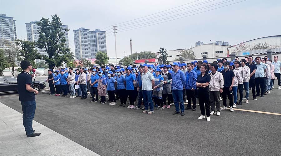 安全至上 防范未“燃”！金環(huán)電器開展消防安全演練