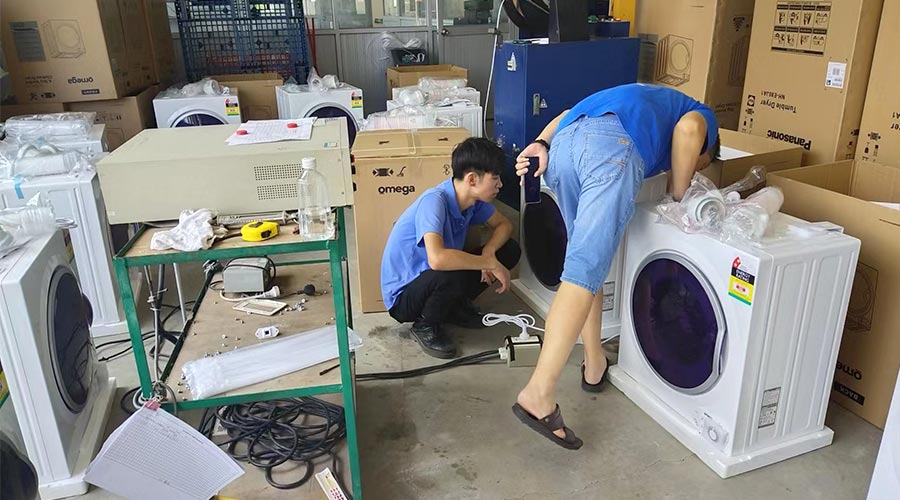 驗(yàn)貨省心省力！澳洲omega客戶稱贊衣物烘干機(jī)代工質(zhì)量高