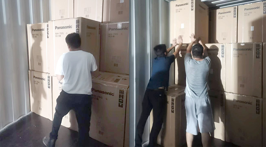 出貨速度！金環(huán)電器順利完成松下客戶的衣物烘干機出貨